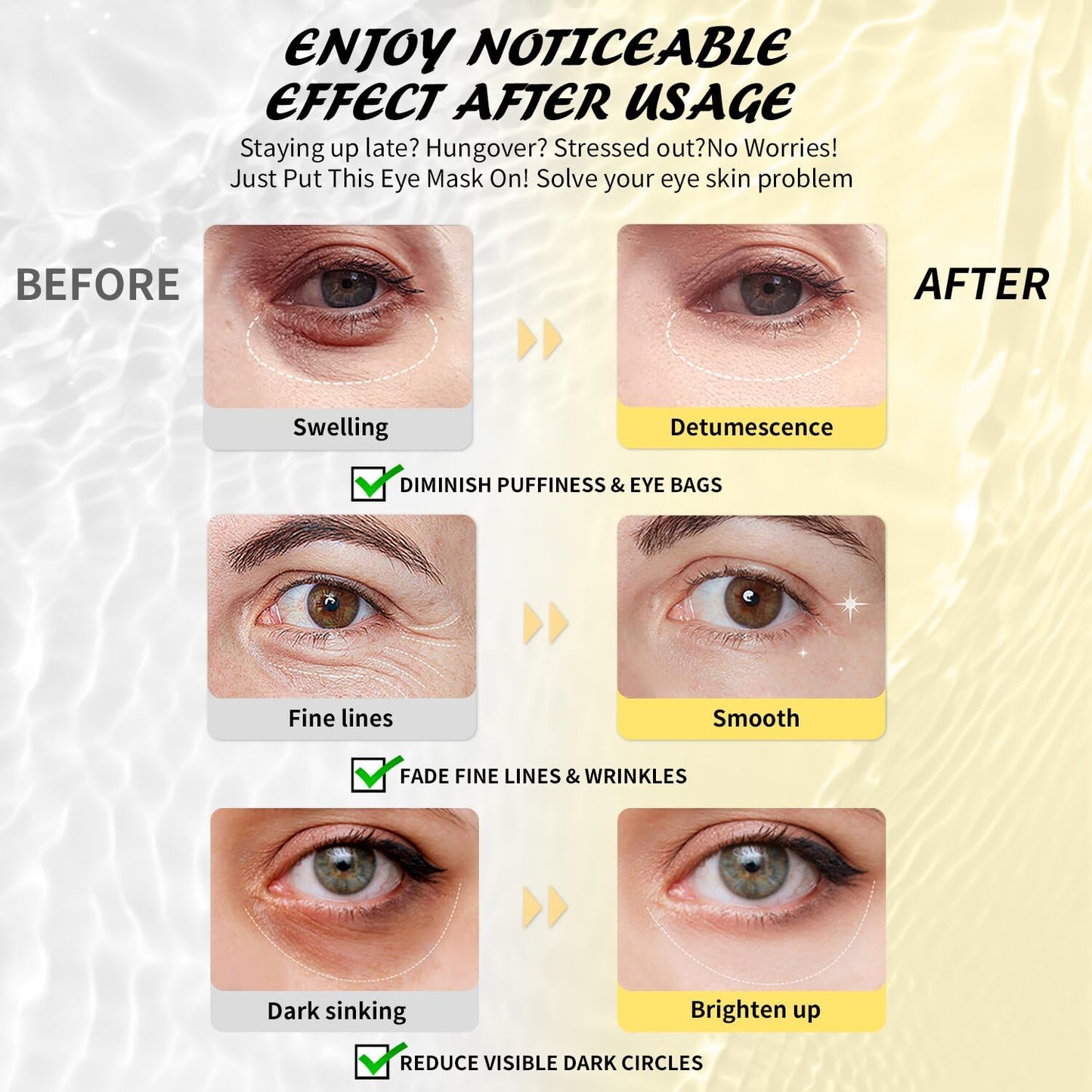 Maskiss Under Eye Patches (28 Pairs), 4 Colors Eye Masks Gift Set for Dark Circles Puffy Eyes, Mothers Day Gifts for Mom, Skin Care Gift Set for Undereye Bags and Wrinkles Puffiness