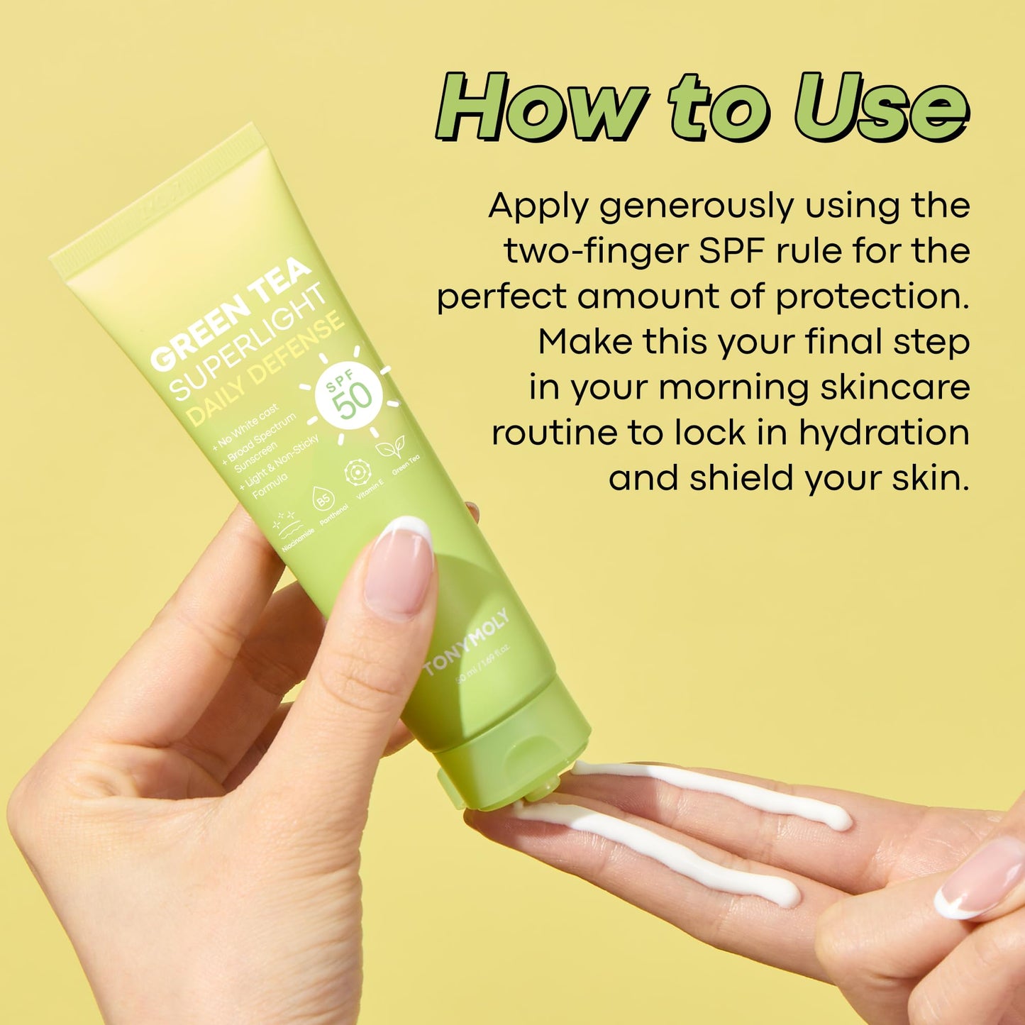 TONYMOLY Green Tea SPF 50 Sunscreen