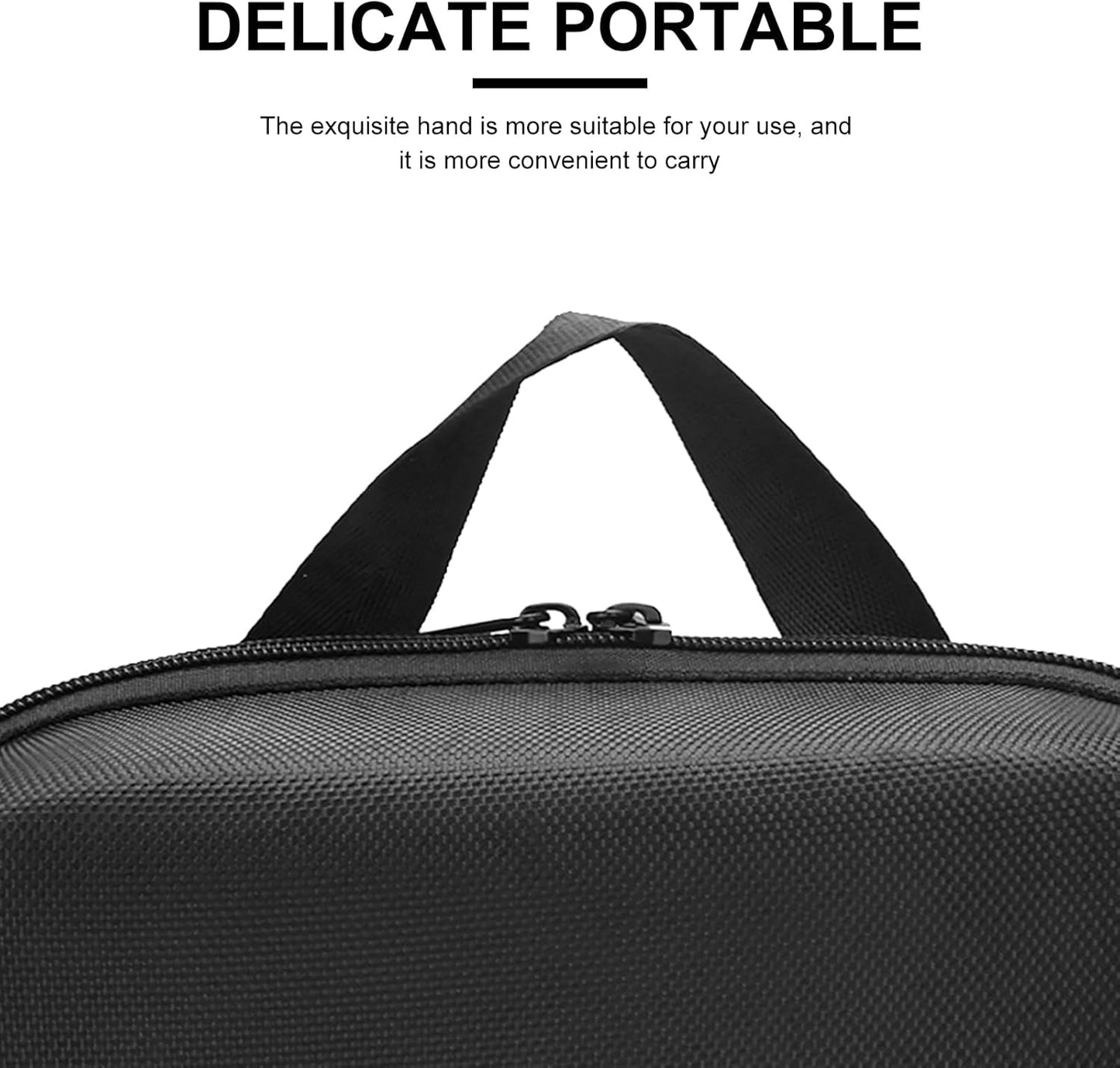 Barber Carrying Case - Professional Stylist Tool Box for Clippers & Scissors | Small Storage Organizer