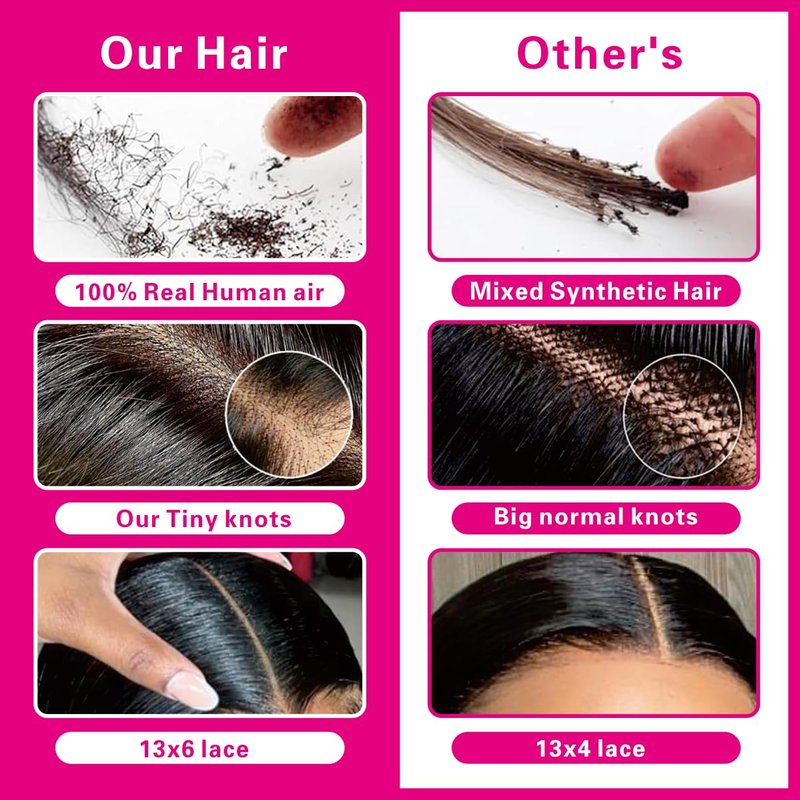 14 Inch Short Bob Wig - 13x6 Deep Wave Curly Brazilian Virgin Human Hair, Pre Plucked Lace Frontal for Natural Look