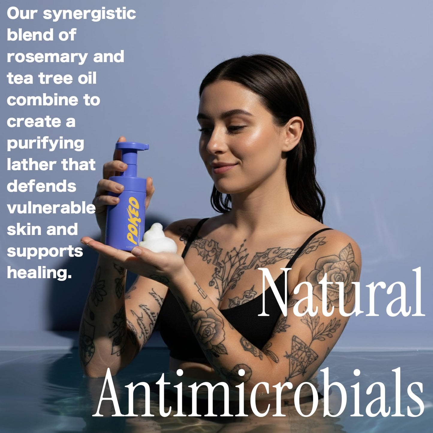 Poked Maximum Strength Comfort Enhancing Soap with Soothing Botanicals & Natural Skin Purifiers (6.7 Fl Oz)