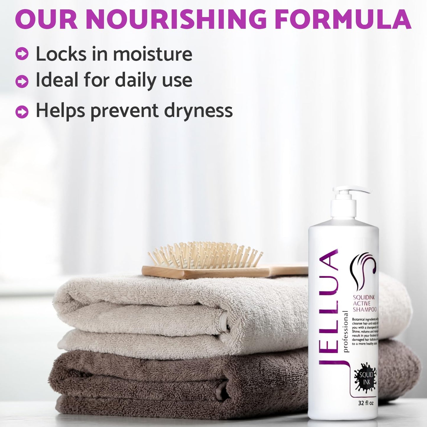 Jellua Squidink Active Shampoo 32 fl oz