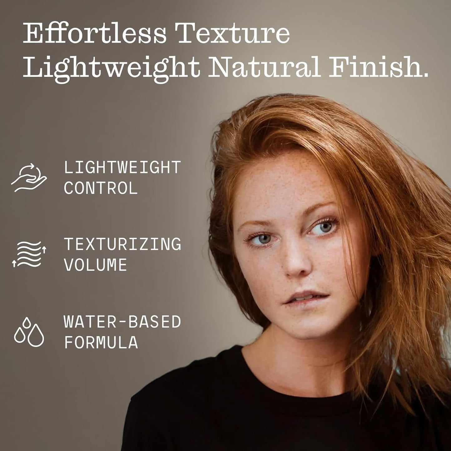 Texturizing Paste for Men & Women - Medium Hold, Natural Finish | Water-Based Clay for Lasting Volume - 3oz