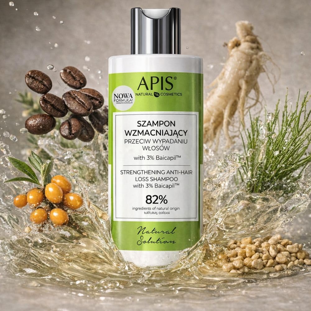 Hair Growth Shampoo - Volume Boosting Formula with 3% Baicapil & Keracyn | Caffeine Treatment for Thinning Hair - 10.14 fl oz
