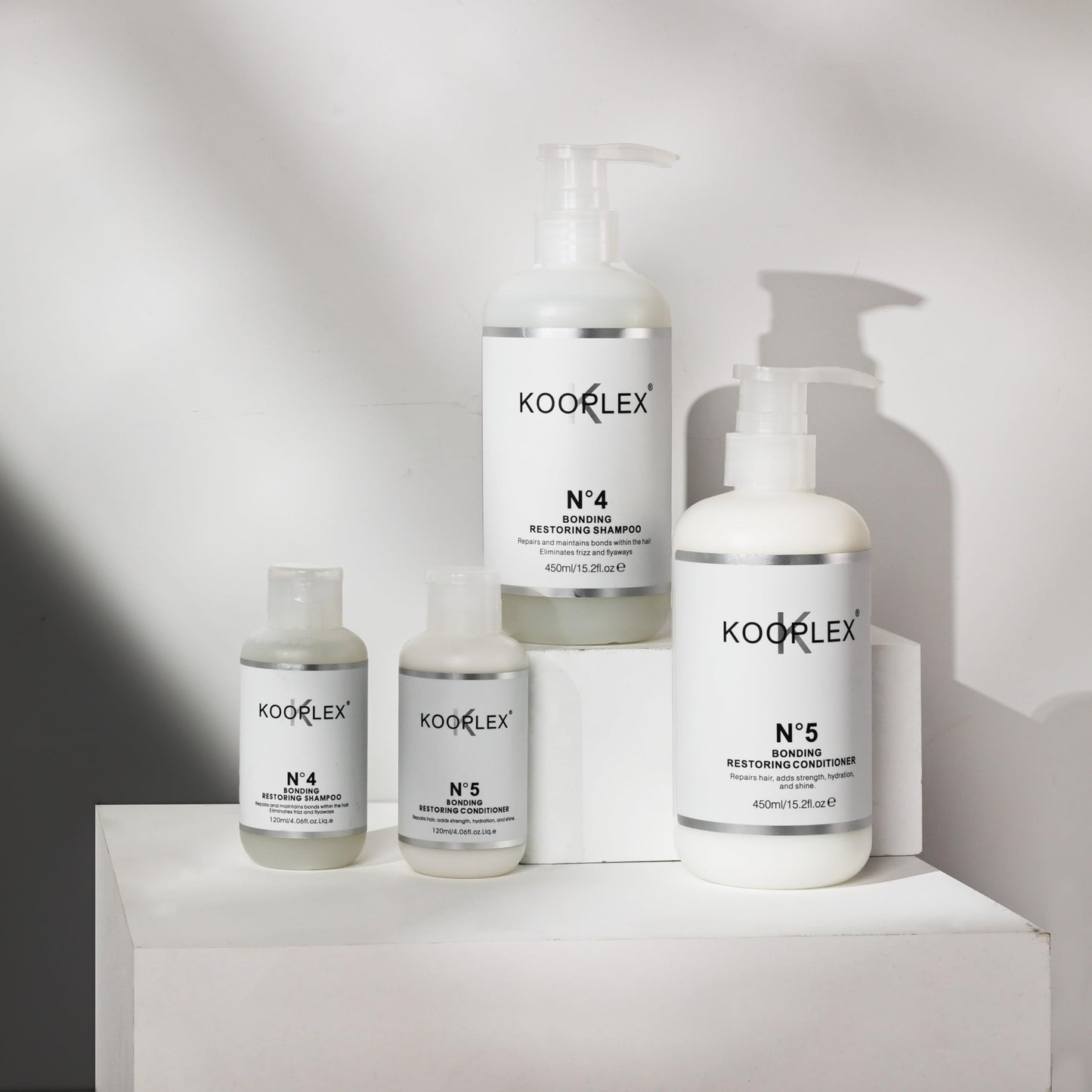 KOOPLEX No.5 Bond Restoring Conditioner – Deep Hydration & Fiber Repair with Argan Oil, Wheat Protein & Keratin | Smooth, Strengthen & Protect Color-Treated Hair 15.06fl.Oz/450ml
