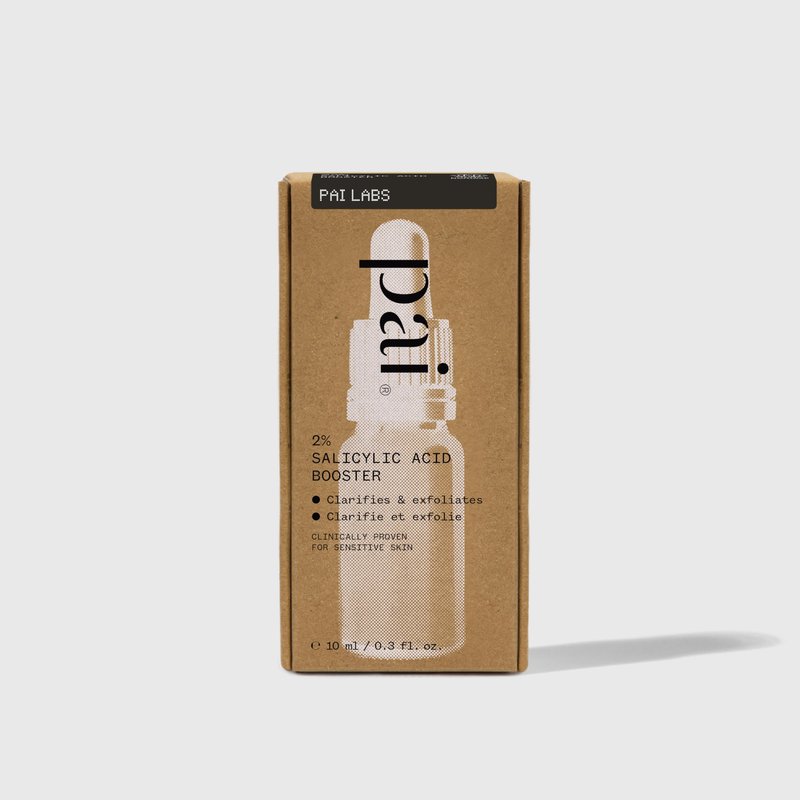PAI SKINCARE - Natural Salicylic Acid Clarifying Booster | Natural, Vegan, Sensitive Skincare (0.3 fl oz | 10 ml)