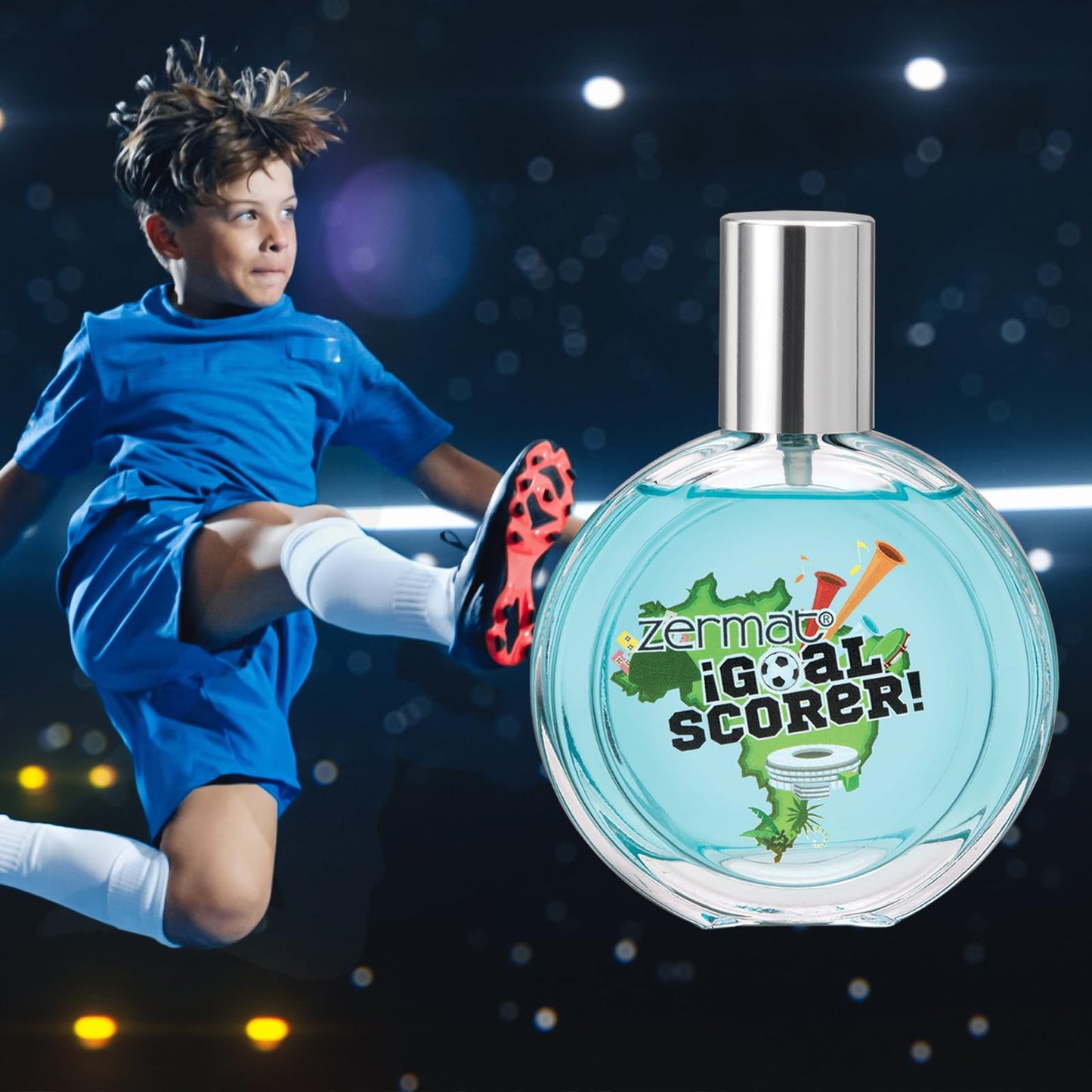 Zermat Goal Scorer, Fragance for Boys, Fresh - Herbal Scent, 1.7 Fl. Oz.