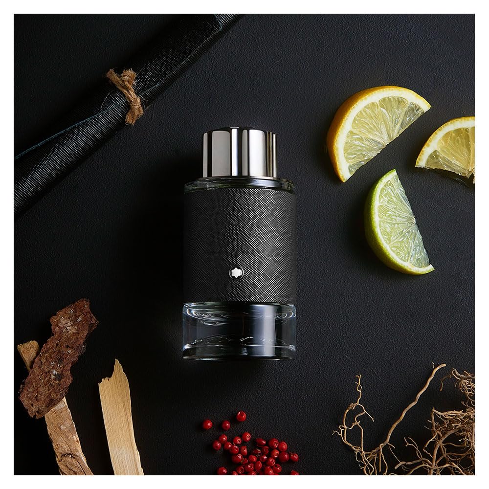 MONTBLANC - Explorer Eau de Parfum - Men's Fragrance - Woody Leathery Aromatic - With notes of Bergamot, Vetiver & Patchouli