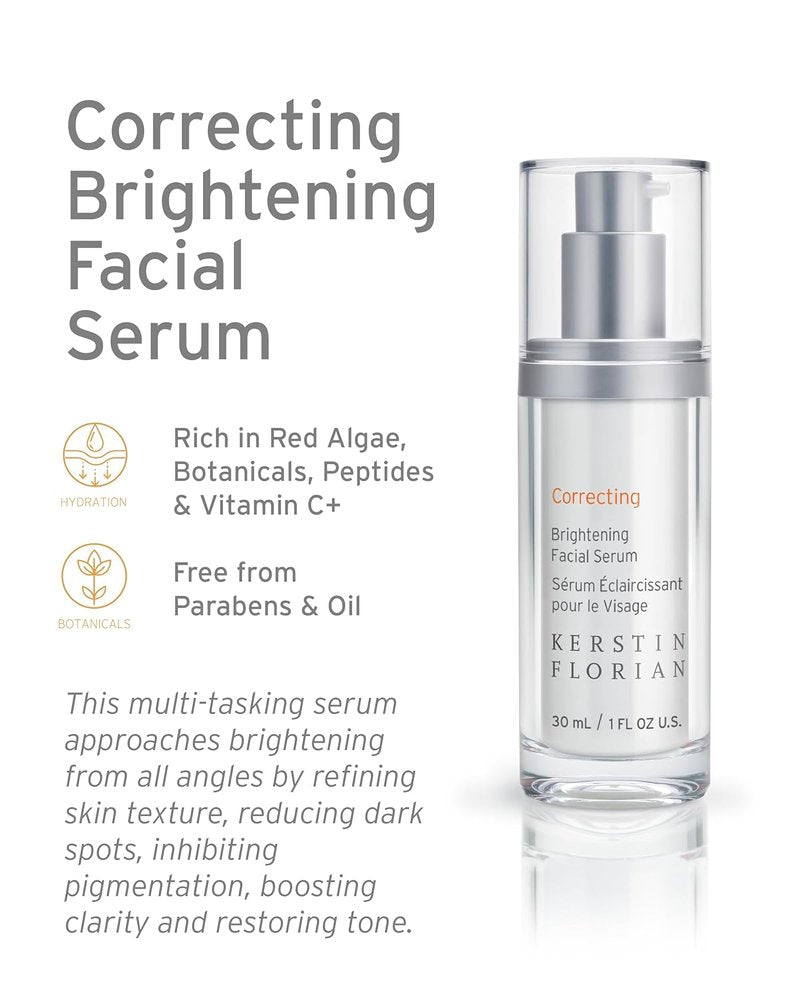 Brightening Facial Serum - Vitamin C Complex for Collagen Boost | Evens Skin Tone & Reduces Dark Spots | 1 fl oz