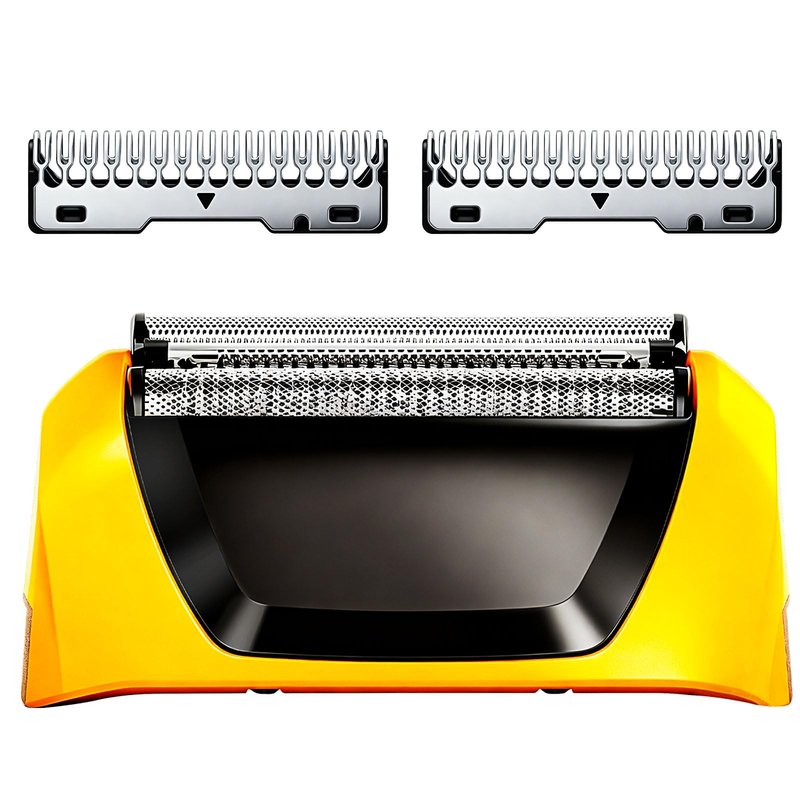 Shaver Replacement Foils Heads for Wahl Yellow Lifeproof Series 7061, 7045-100 Shavers (Yellow)
