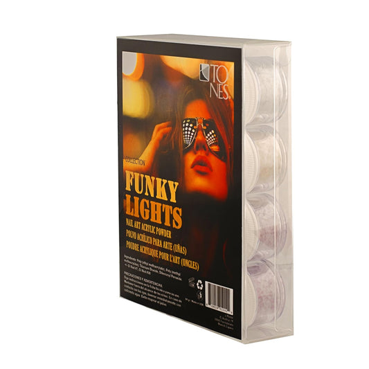 Acrylic Nail Powder Collection - 12 Vibrant Shades for French Tips & Flawless Blending