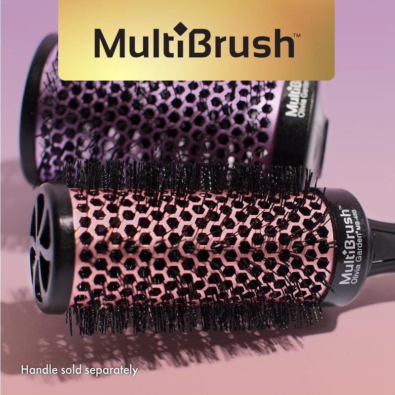 Olivia Garden MultiBrush Detachable Thermal Styling Hair Brush MB-46B (1 3/4")
