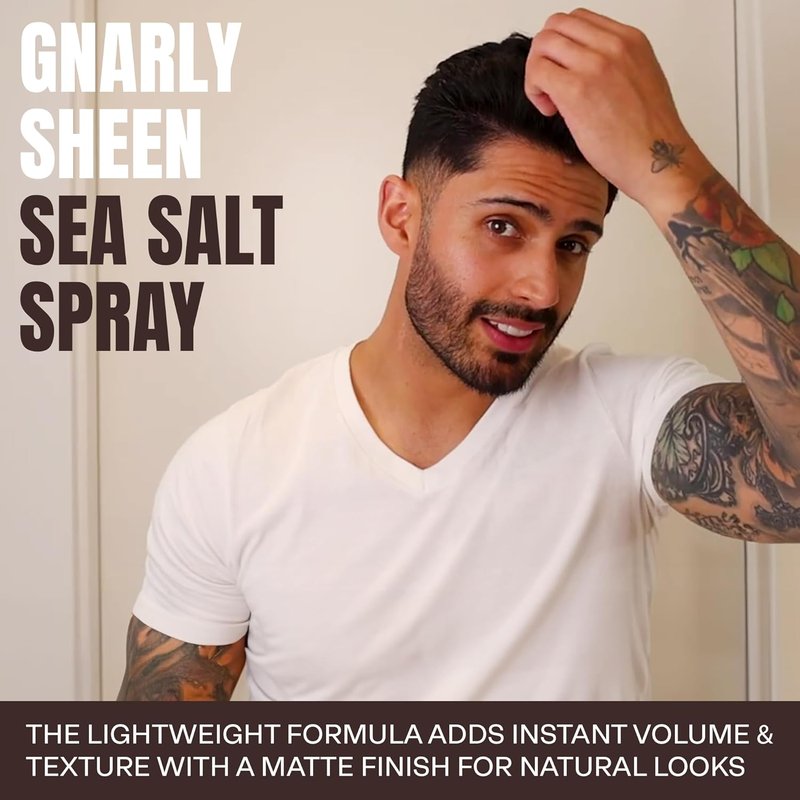 Billy Jealousy Sea Salt Spray - Texturizing & Volumizing Hair Spray for All Hair Types | 4 oz