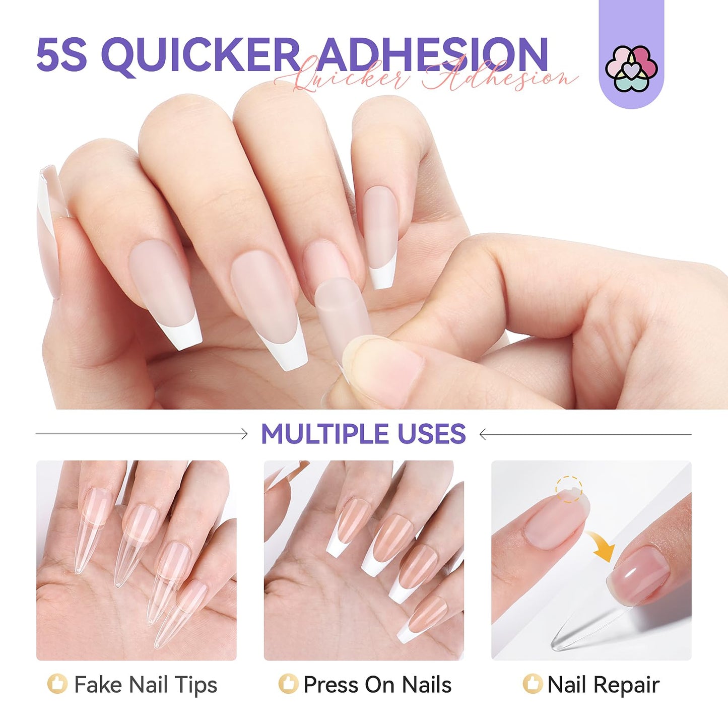 Saviland Acrylic Nail Kit for Beginners Practice: Keratin Acrylic Powder Monomer Liquid Brush Clippers Nail Lamp Complete Tools Everything 100 Nail Tips Home Starters