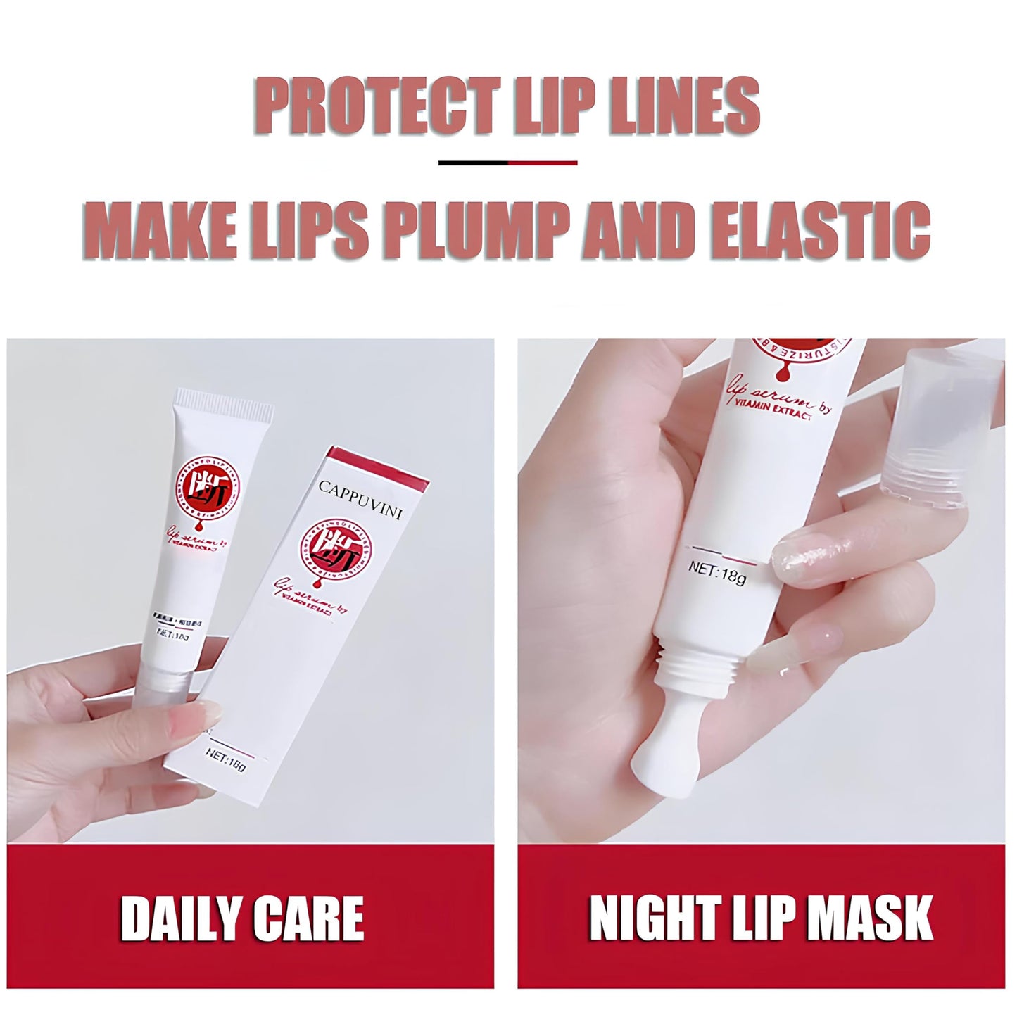 Jinshane Lip Serum by Vitamin Extract, Lip Lightening for Dark Lips, Lip Balm Dark Lip Treatment for for Smokers and Non-smokers, Lip Brightener for Dark Lips Fade Cream, 2Paack