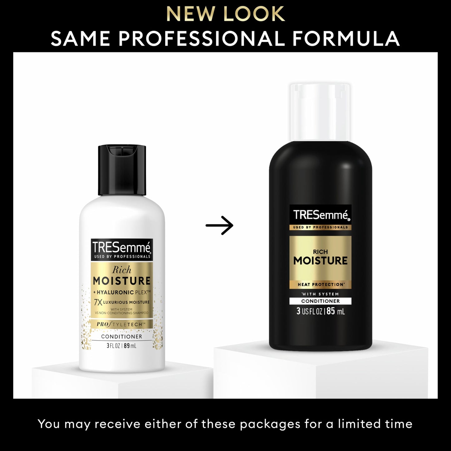 TRESemmé Rich Moisture Hydrating Conditioner 12 Count for Dry Hair Formulated With Pro Style Technology 3 oz Fl Oz