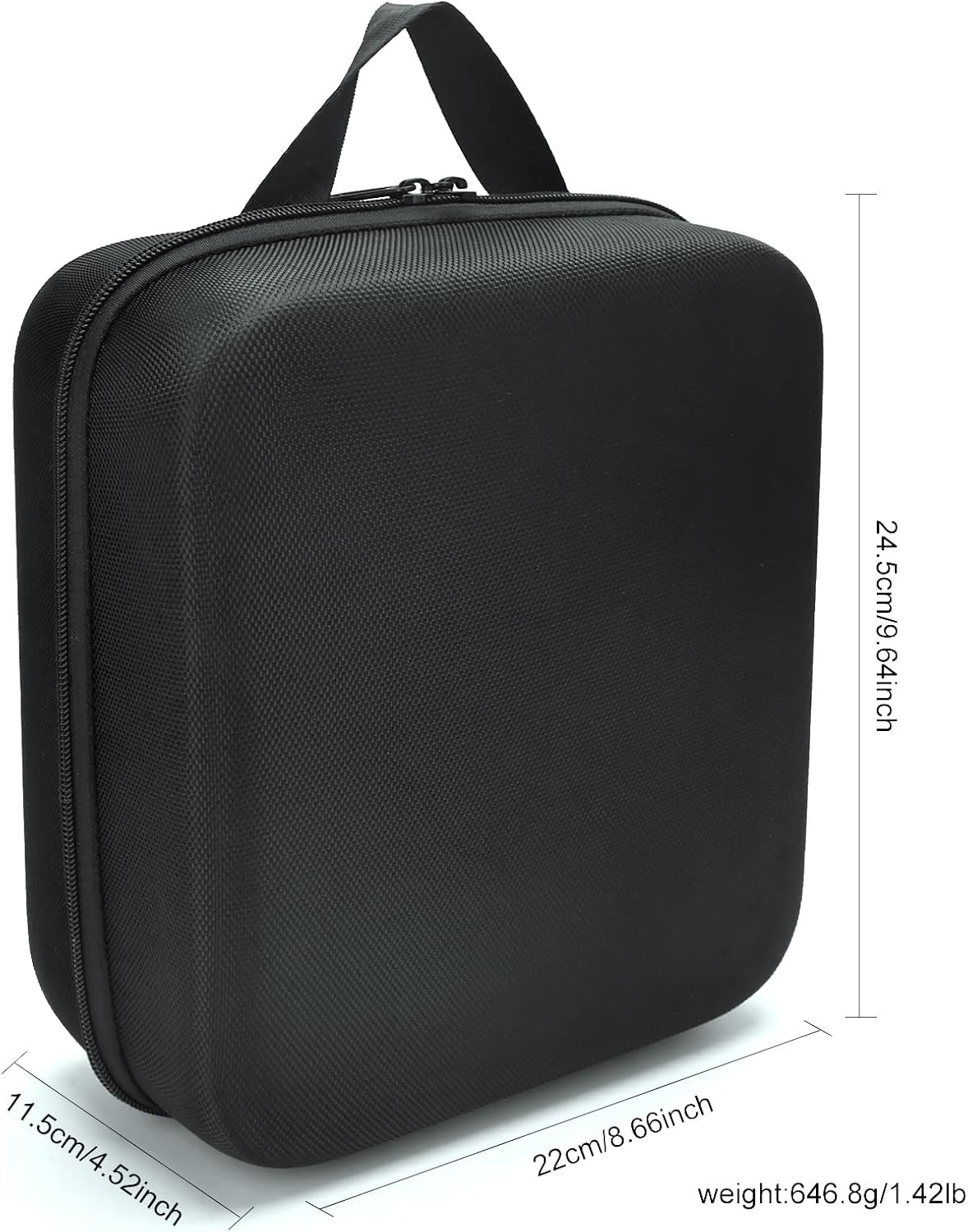 Barber Carrying Case - Professional Stylist Tool Box for Clippers & Scissors | Small Storage Organizer