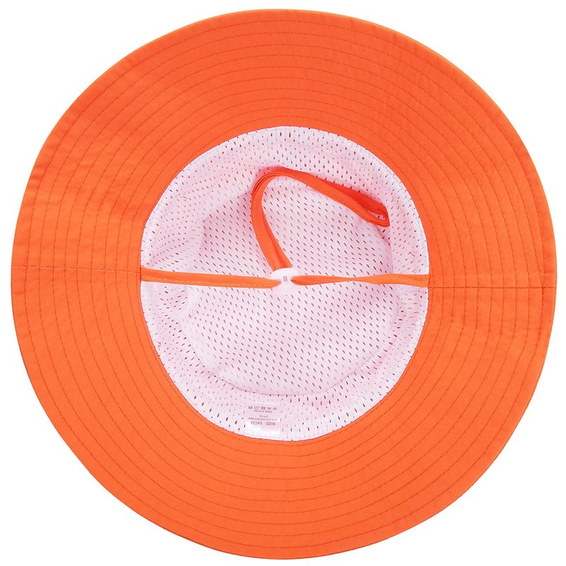 Baby Sun Hat 2-7 Years Orange