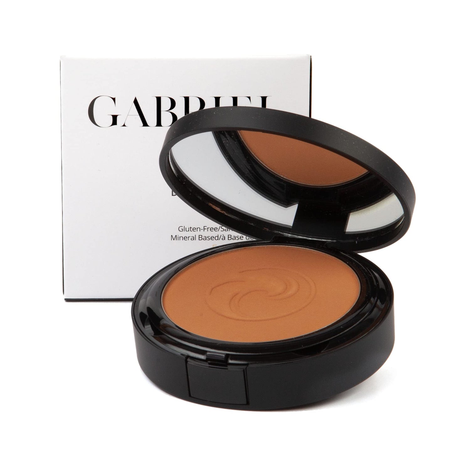Gabriel Cosmetics - Cruelty-free, Vegan, Gluten-free, Non-GMO Pressed Mineral Foundation, Light Beige, 12g