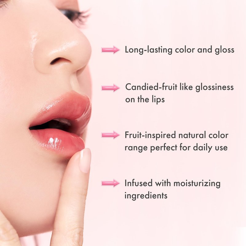 rom&nd Juicy Lasting Tint #21 GRAPE BOMB | K-Beauty Hydrating Lip Gloss for Plump, Vibrant, Long-Lasting Shine | Non-Sticky, Blue-Toned Red Pink
