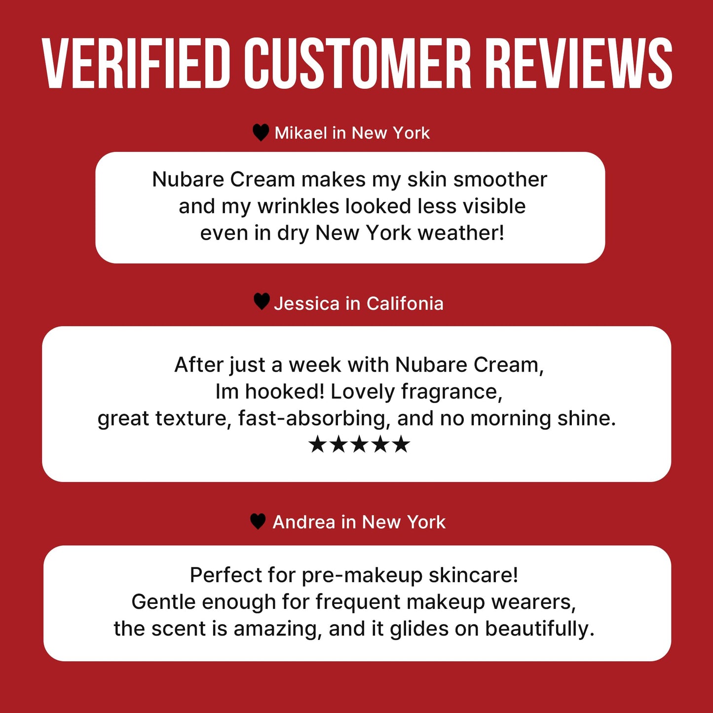NU BARE Peptide Firming Face Cream with Glutathione
