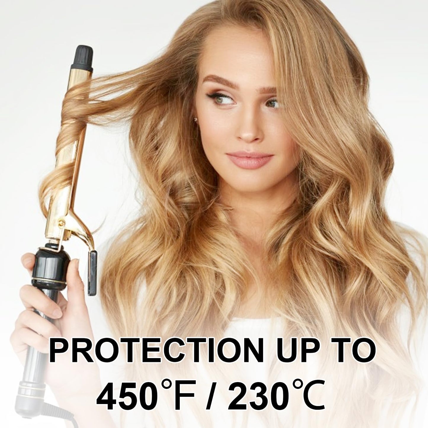 Moroccan Argan Oil Heat Protection Hair Spray - Anti-Frizz Thermal Styling for Black & Curly Hair | 7.61 OZ