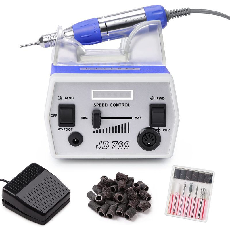 Electric Nail Drill - Professional 30,000 RPM Acrylic Nail File | Manicure Tool for Dip Kit & Poly Nail Gel