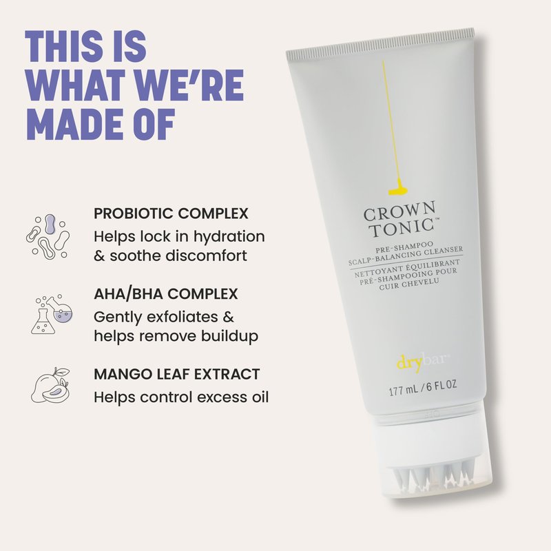 Crown Tonic Pre-Shampoo Scalp-Balancing Cleanser