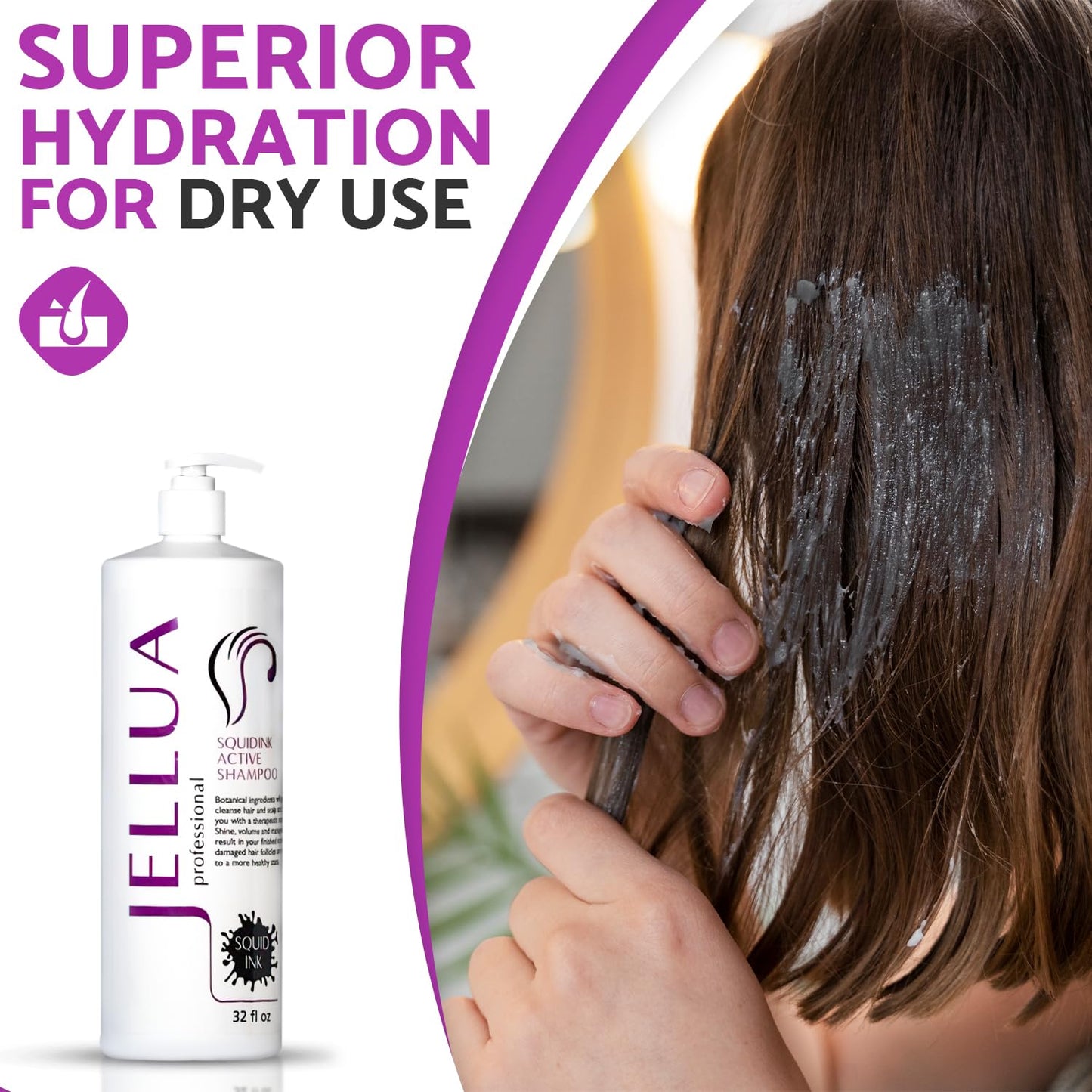 Jellua Squidink Active Shampoo 32 fl oz