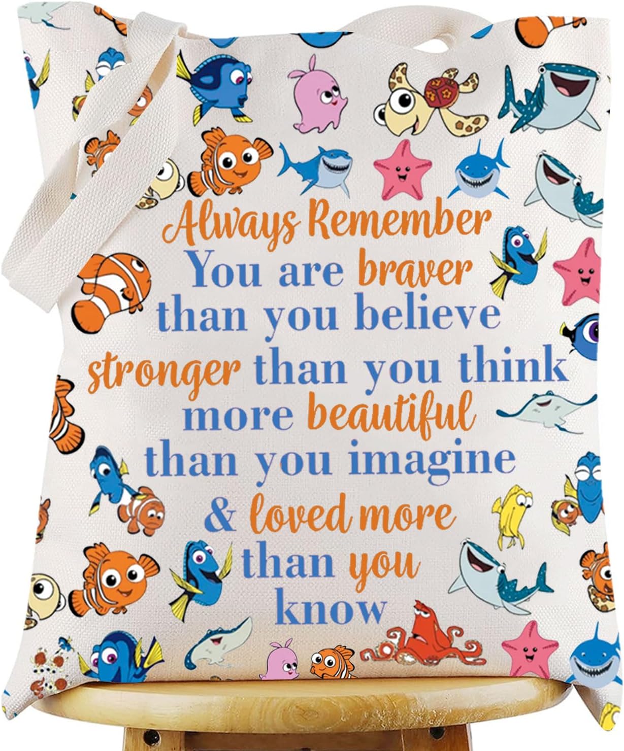 Fish Movies Cosmetic Bag - Nemo Makeup Zipper Pouch | Inspirational Gift for Movie Lovers