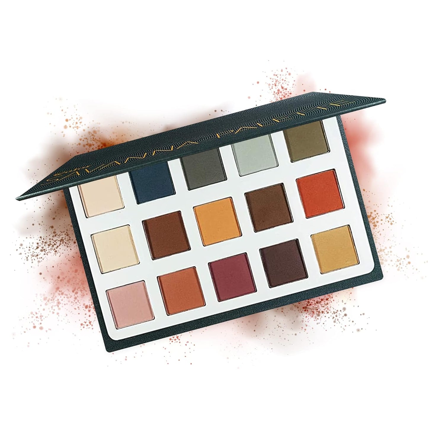 Ccolor Cosmetics Savanna 15-Color Eyeshadow Palette | Highly Pigmented, Long-Wearing Warm Neutrals & Brown Mattes