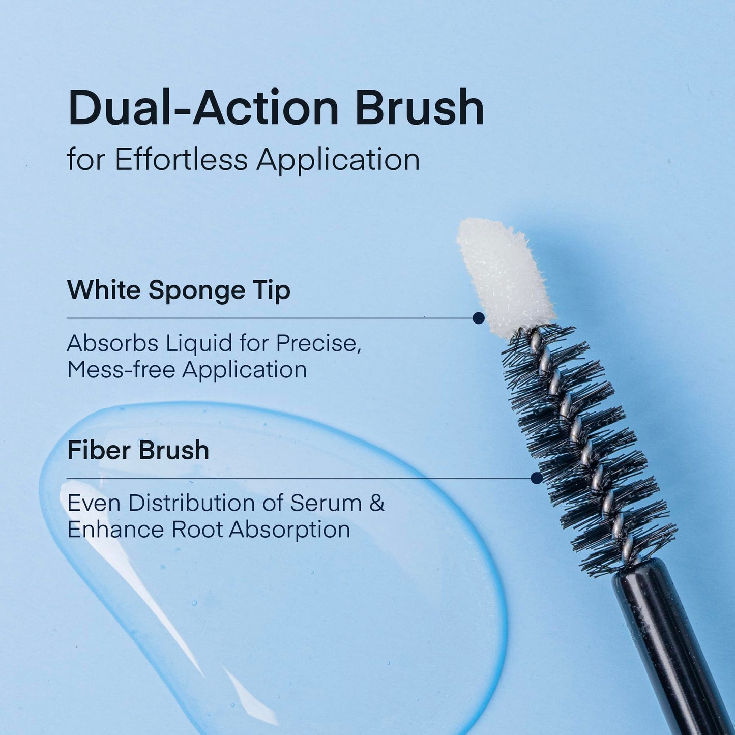 Advanced Enhancing Eyelash Growth Serum and Eyebrow Growth Serum Set for Thicker Lashes and Brows, Longer, Fuller
