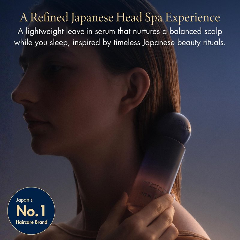 YOLU - Scalp Serum with Rosemary Extract - Japanese Overnight Scalp Treatment for Dry, Oily, Itchy & Sensitive Skin - Leave-In Scalp Care - Fragrance of Neroli & Jasmine - 4.0 fl oz
