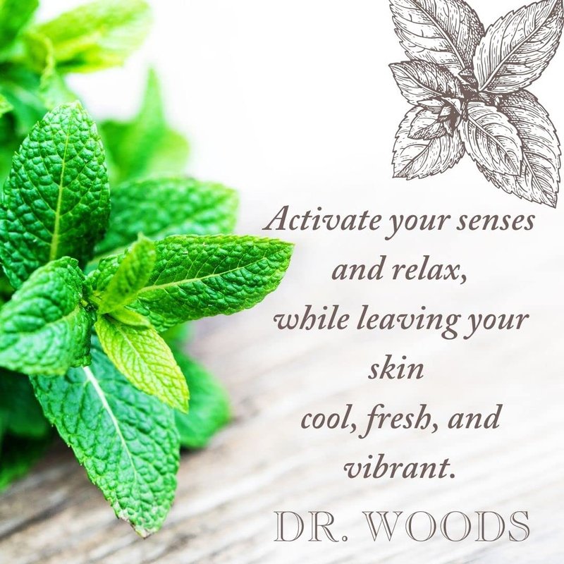Dr. Woods Peppermint Liquid Castile Soap with Pump - Castile Soap with Pure Peppermint Oil, Body Wash for Men and Women, Contains Olive Oil, Natural Cleaner for Face, Hands, and Body - 32 Fl Oz