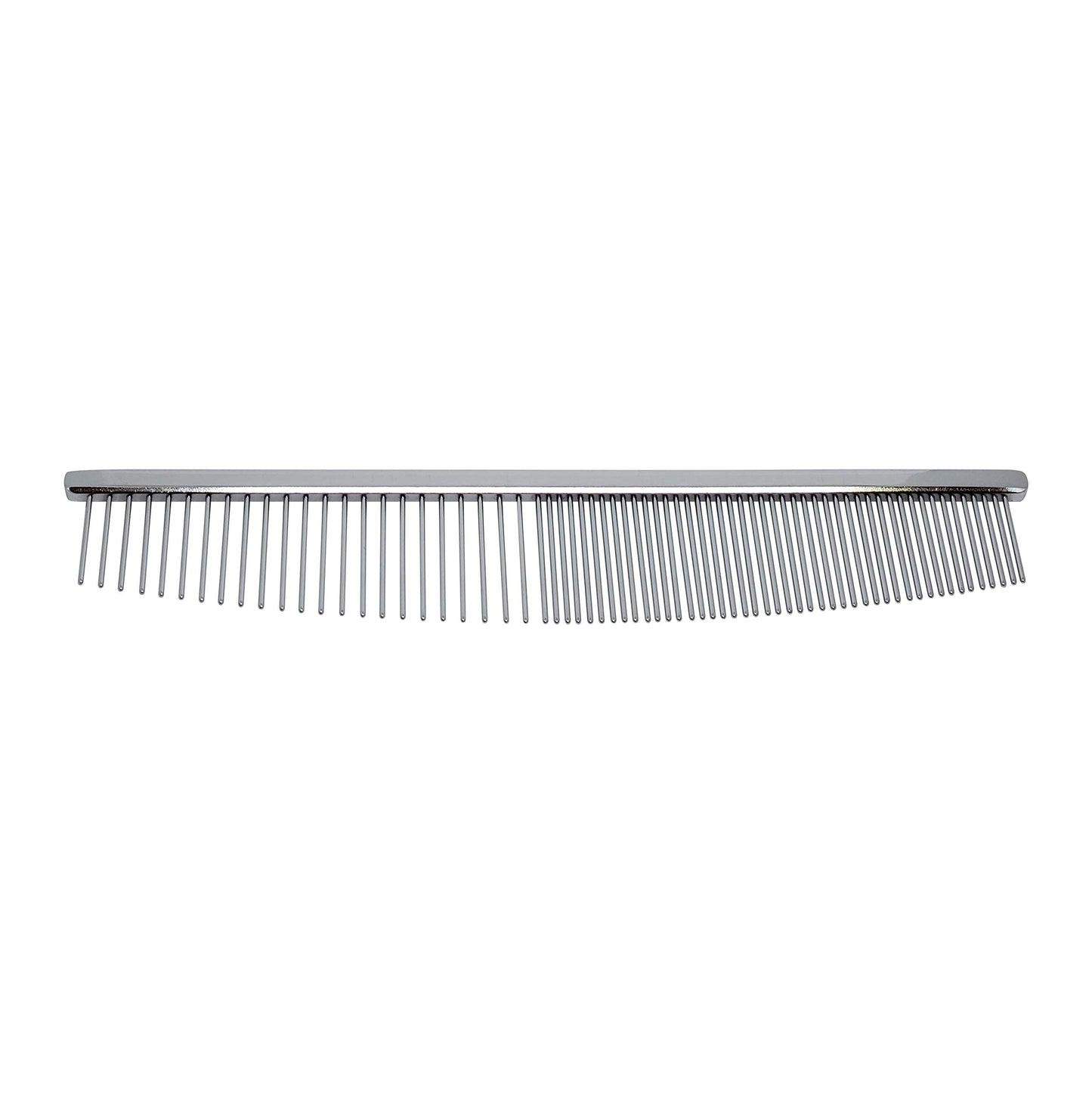 Groomer’s Best Friend - Luna Series - Half Moon Pet Grooming Comb – 440C Hardened Steel Professional Comb for Dogs & Cats – Durable, Rust-Resistant, Precision Grooming Tool