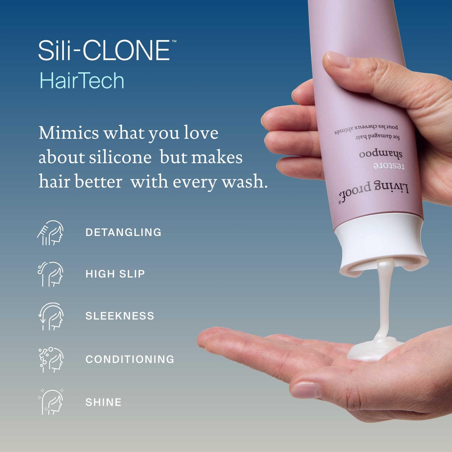 Living proof Restore Shampoo & Conditioner Duo, Repairs & Strengthens, Adds Shine For All Hair Types