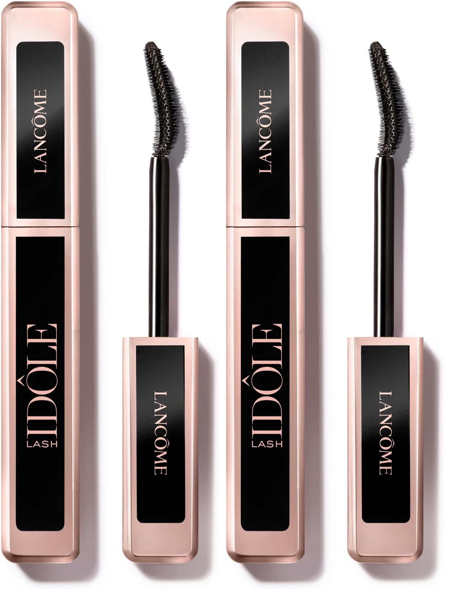 Lancôme Lash Idôle Lash-Lifting & Volumizing Mascara - Black Mascara for Instant Volume, Length & Lift - Smudge Proof & Up To 24H Wear - Black (Pack of 2)