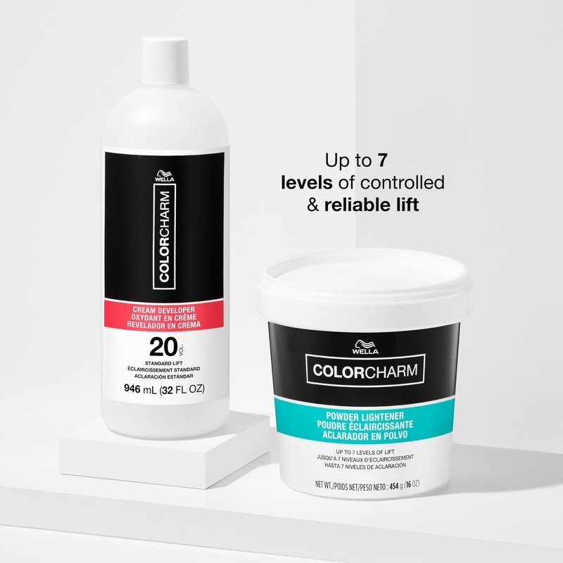 COLORCHARM Cream Hair Color Developer | 20 Volume | For Optimal Gray Blending and Rich Multi-Dimensional End Results | 3.7 Fl Oz