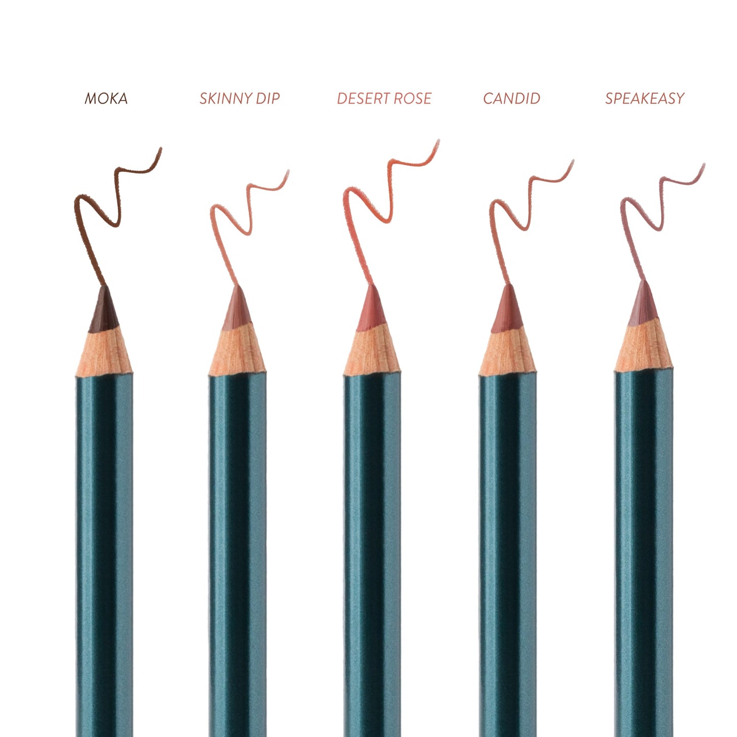 SOSHE Beauty - Soft Glide Lip Liner | Rich, Hydrating Formula | Glides Smoothly, No Skipping or Dragging | Cruelty-Free, Certified Plastic Negative (Speakeasy - Dusty Mauve)