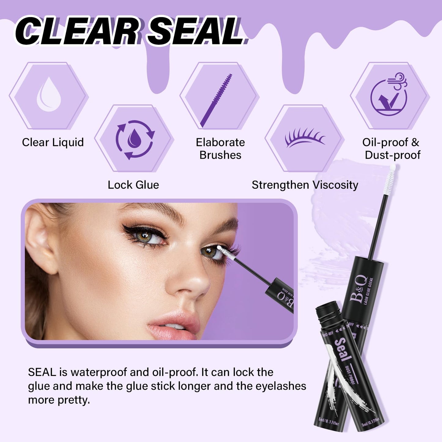 Lash Extension Kit for Beginners 280pcs Eyelash Extension Kit 30D 9-16 Mixed Lash Clusters Kit D Curl Lash Kit with Lash Bond and Seal Individual Lashes Kit DIY (KIT,30D-D-9-16MIX)