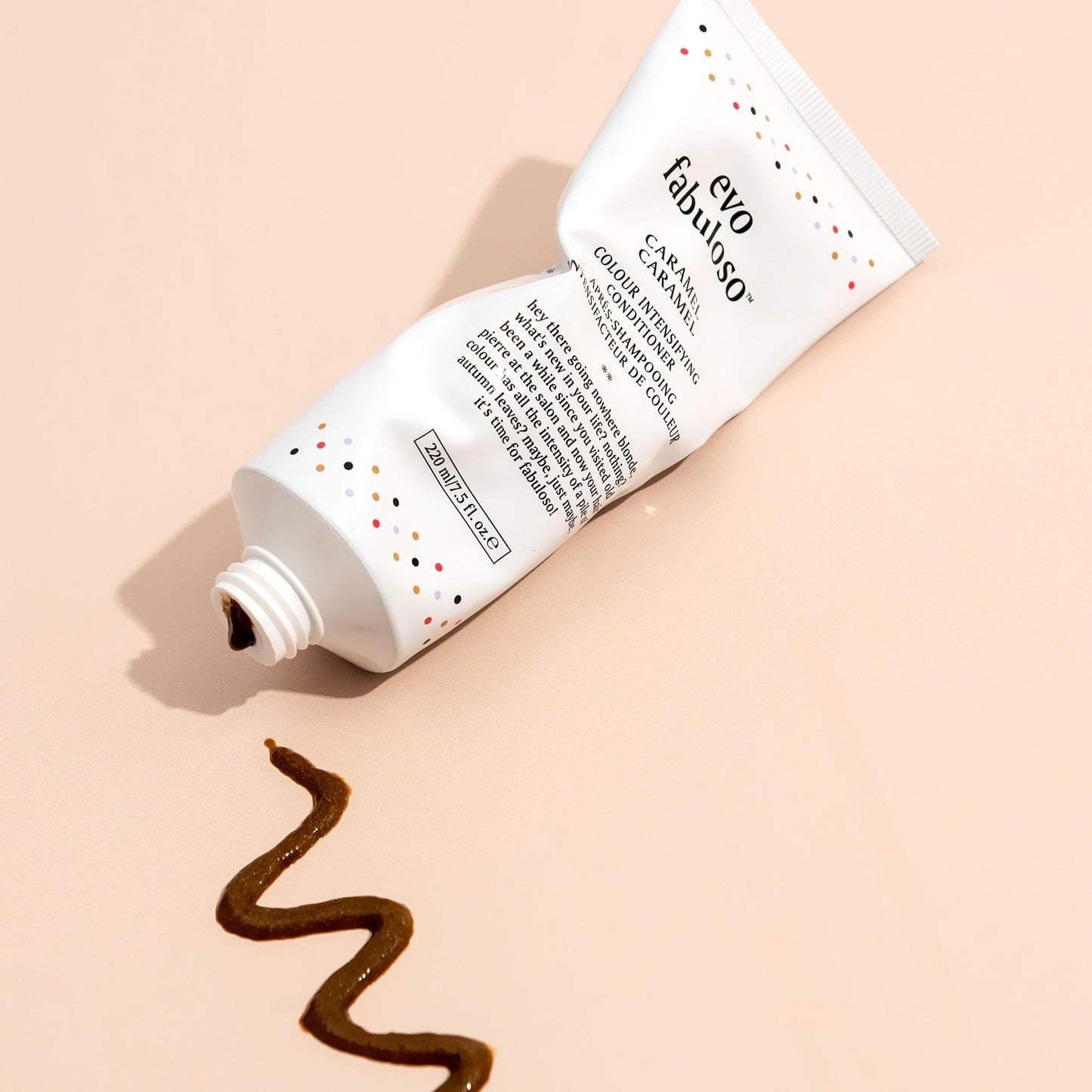 EVO Fabuloso Caramel Color Depositing Conditioner for Blonde Hair - Tones, Nourishes & Adds Shine - 7.4 fl oz