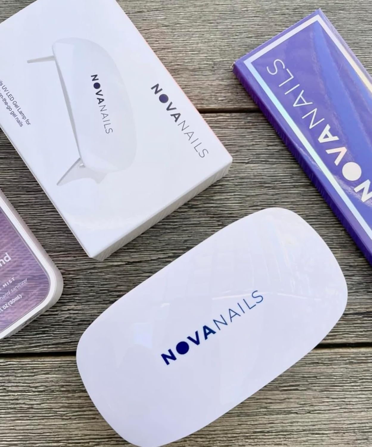 NOVA Gel Nail Lamp - Portable 6W UV Curing Light with 2 Timers | Perfect for Gel Manicure & Nail Art