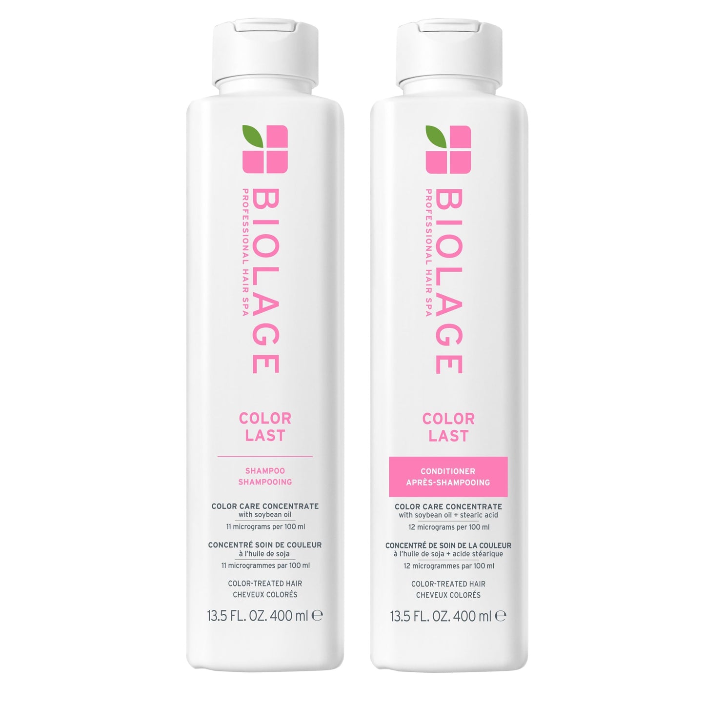 Biolage Color Last Shampoo & Conditioner Bundle | Helps Protect Hair & Maintain Vibrant Color | For Color-Treated Hair | Paraben & Silicone-Free | Vegan
