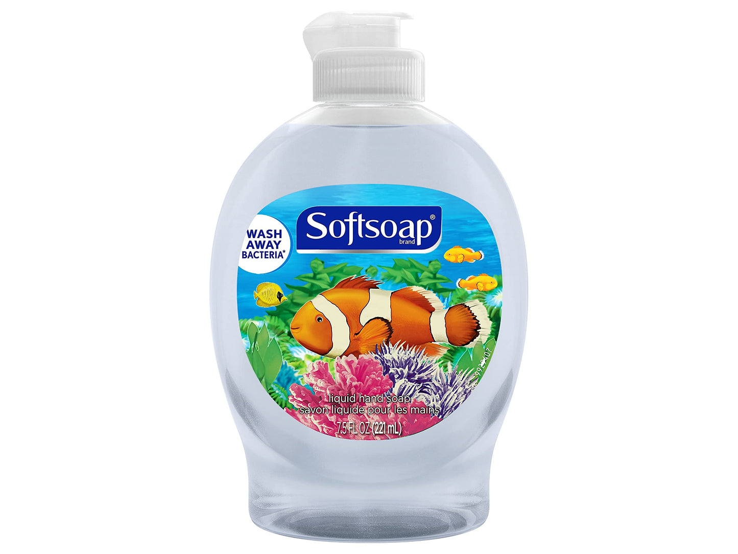 Softsoap Liquid Hand Soap, Bulk Hand Soap, Aquarium Series - 7.5 Fluid Ounces (6 Pack)