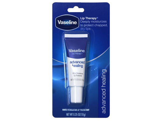 Vaseline Lip Therapy Advanced Healing, 0.35 Ounce (Pack of 10)