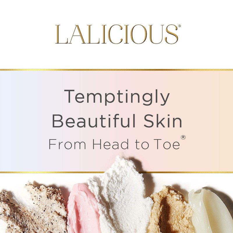 LaLicious Whipped Sugar Scrub - Exfoliating Body Scrub with Winter Spices & Citrus Peel | 16oz