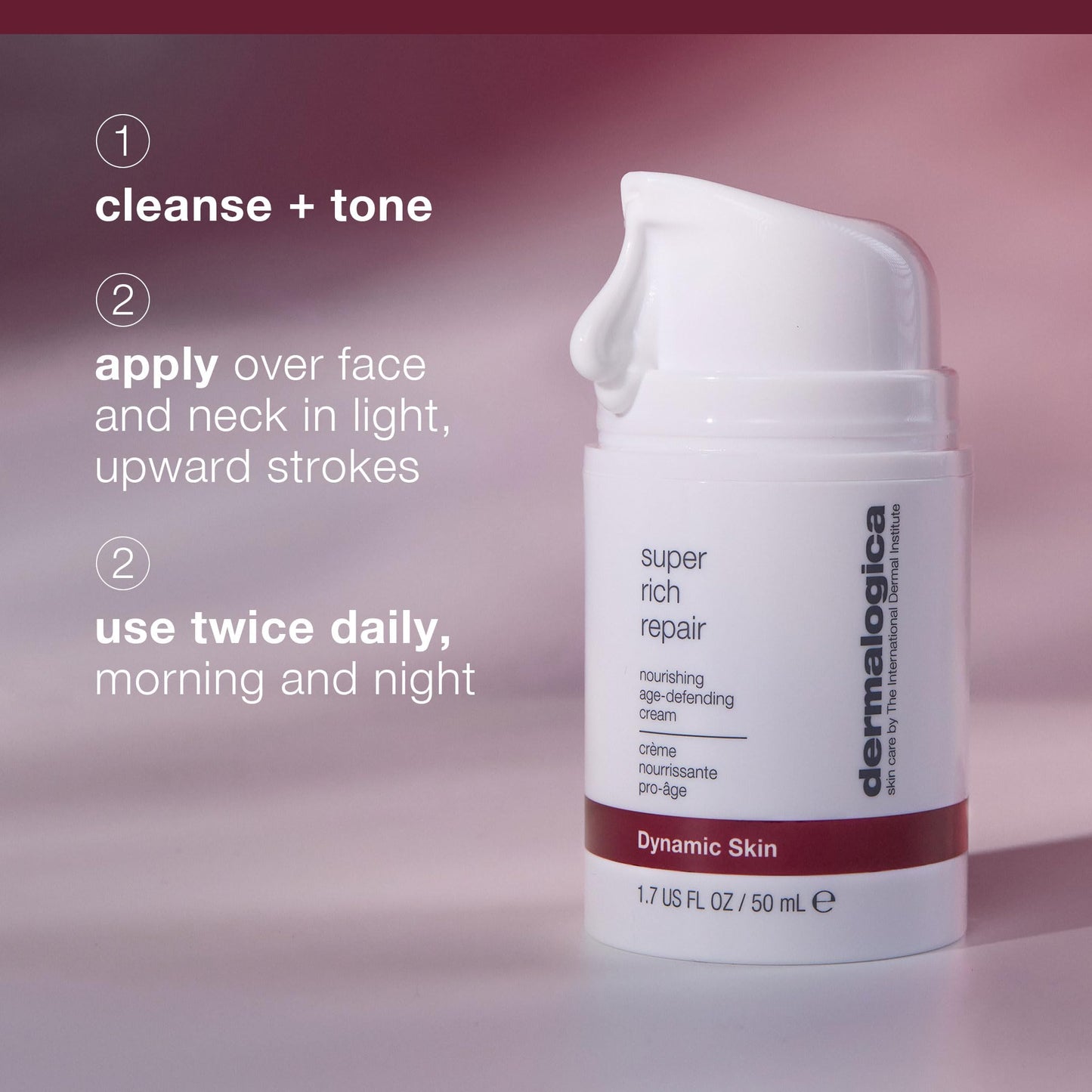 Dermalogica Super Rich Repair Anti-Aging Super-Concentrated Face Moisturizer - Help Replenish Skin's Natural Moisture Levels, 0.5 fl oz