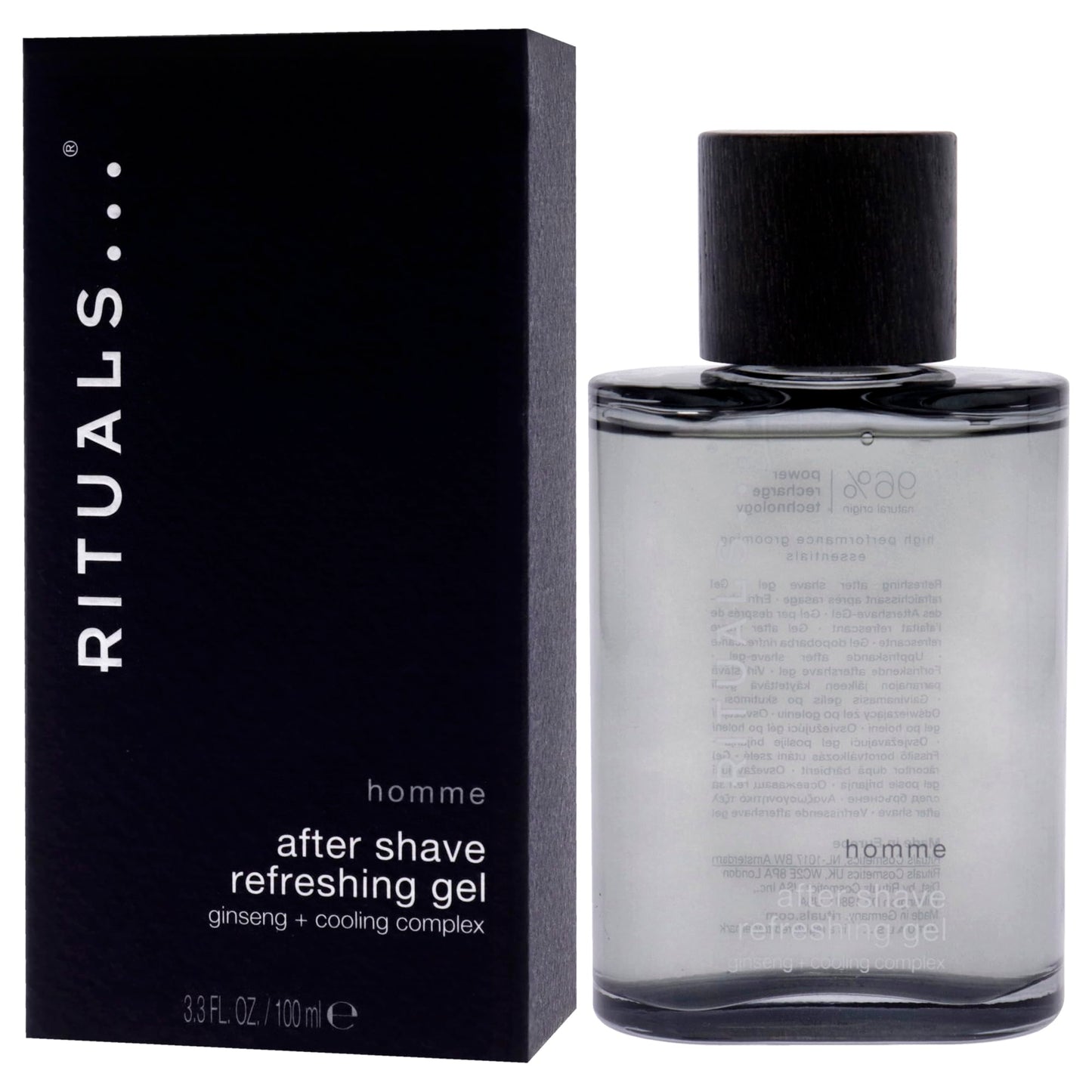 Rituals Homme Refreshing After Shave Gel by Rituals for Men - 3.3 oz After Shave Gel