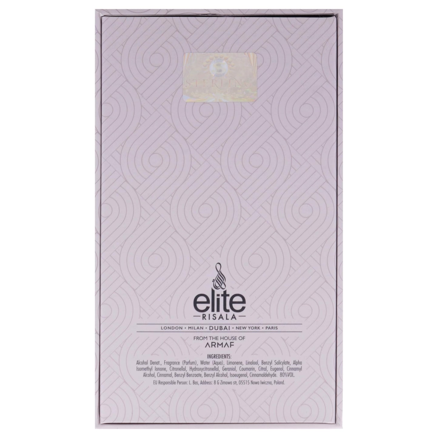 Risala Elite - Genesis Omega for Men - 3.4 oz EDP Spray