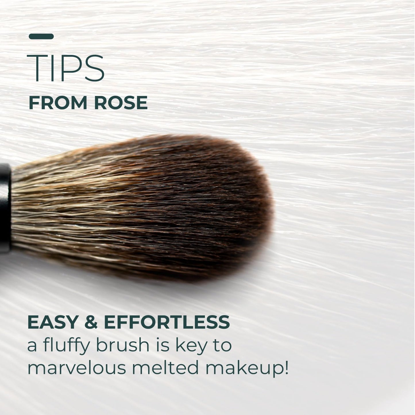 Rose and Ben Beauty E29 Blending Eye Brush | Tapered Dome for Contouring & Depth | Cruelty-Free Bristles